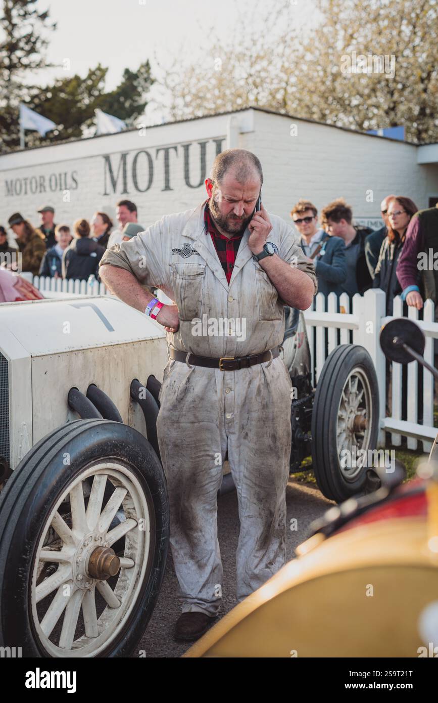 Goodwood 81st Members Meeting - Stock Image