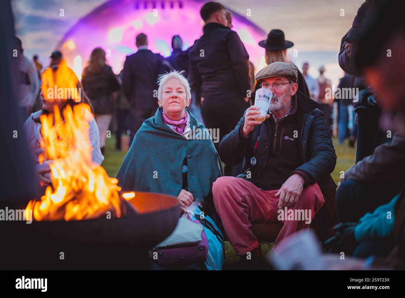 Goodwood 81st Members Meeting - Stock Image