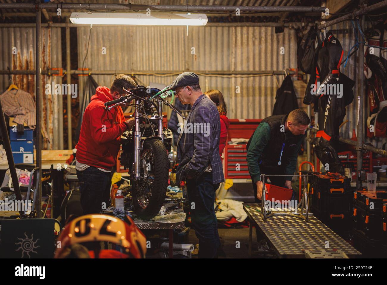 Goodwood 81st Members Meeting - Stock Image