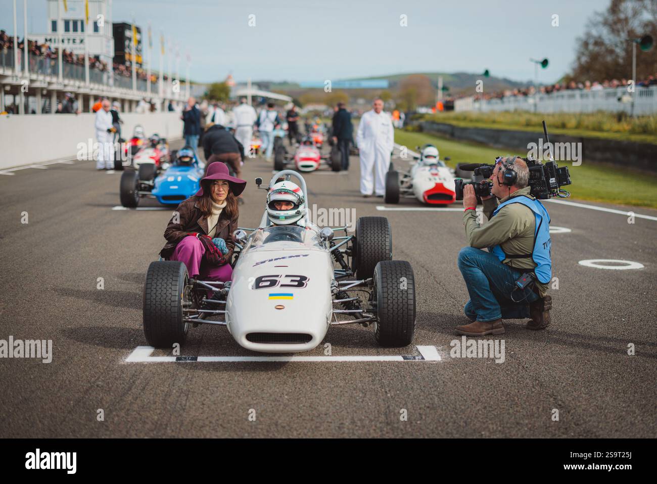 Goodwood 81st Members Meeting - Stock Image
