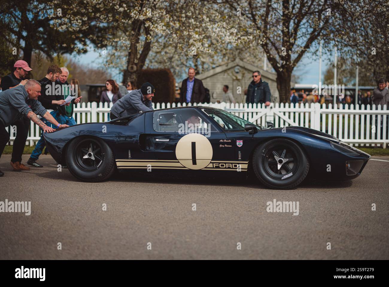 Goodwood 81st Members Meeting - Stock Image