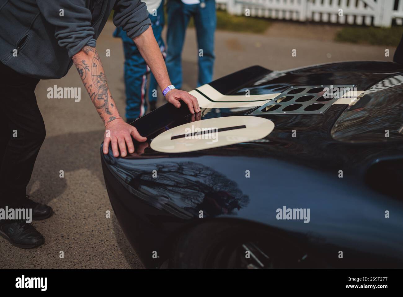 Goodwood 81st Members Meeting - Stock Image