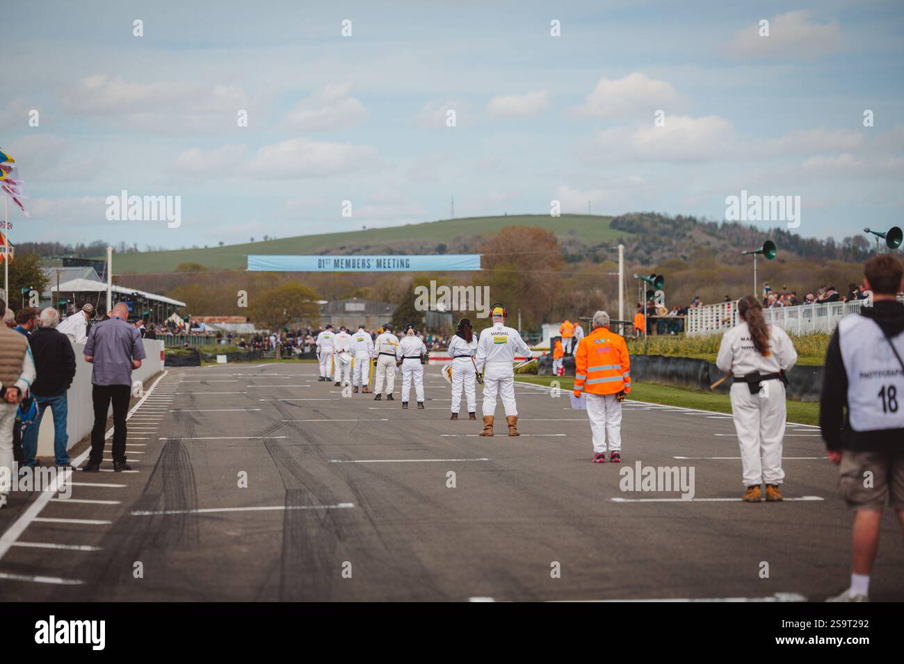 Goodwood 81st Members Meeting - Stock Image