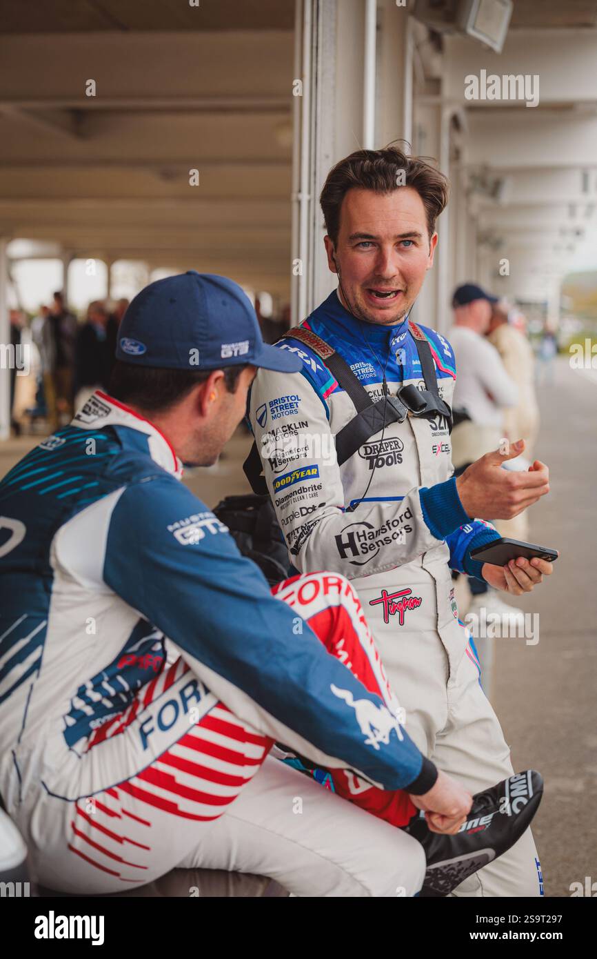 Goodwood 81st Members Meeting - Stock Image