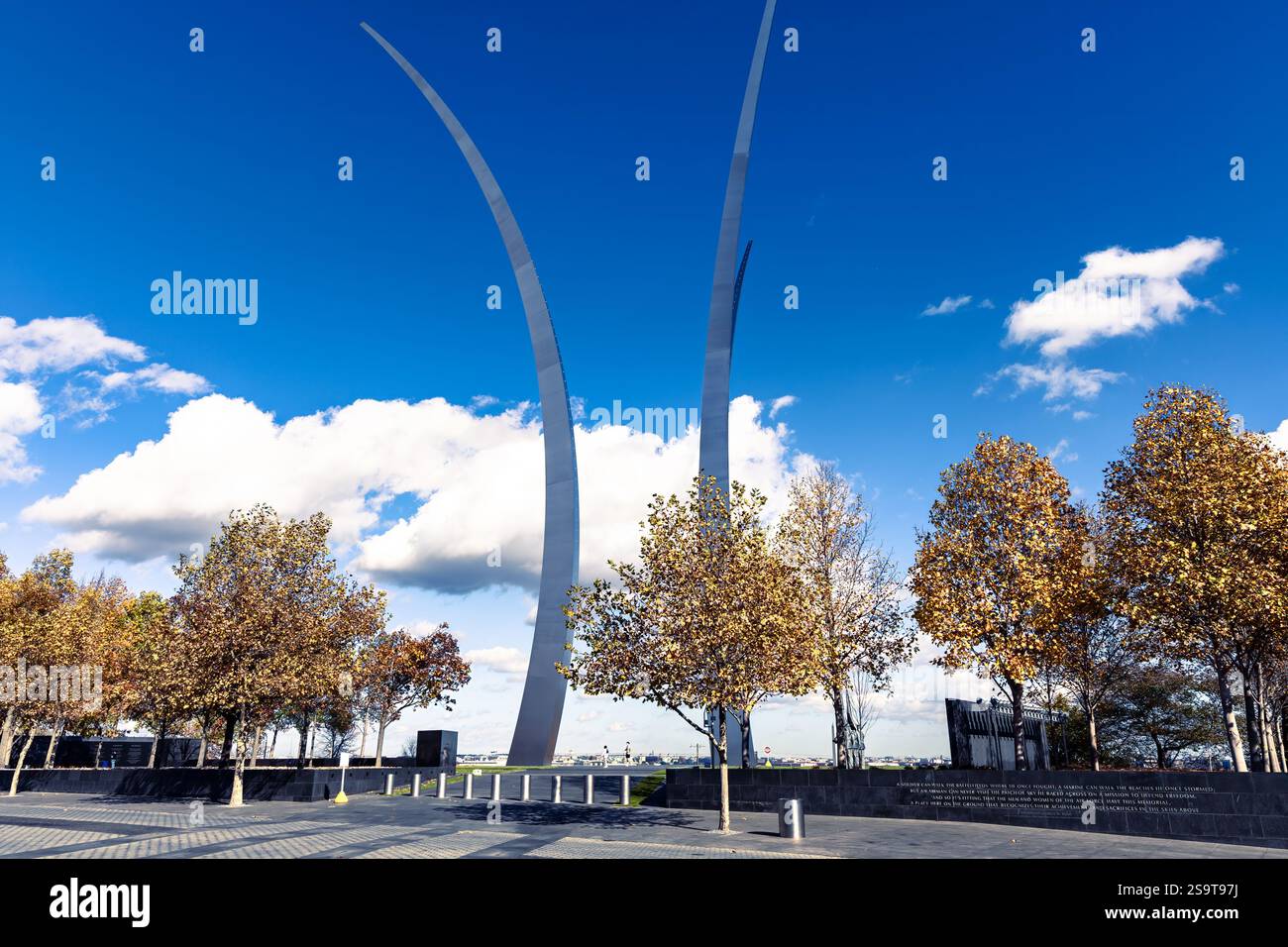United States Air Force Memorial Stock Photo - Alamy