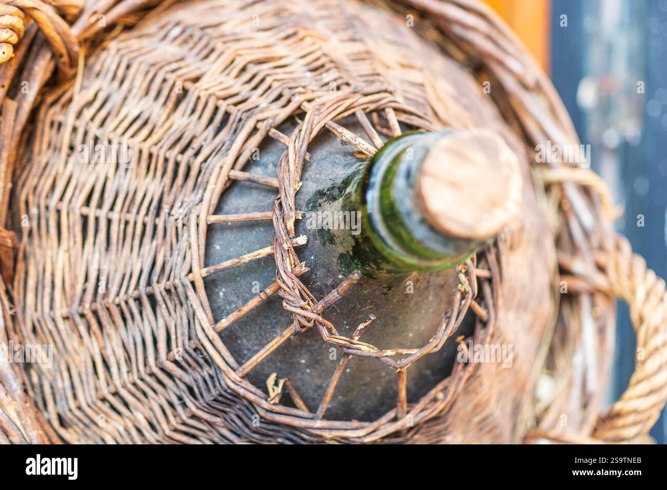 Old fashioned demijohn hi-res stock photography and images - Alamy