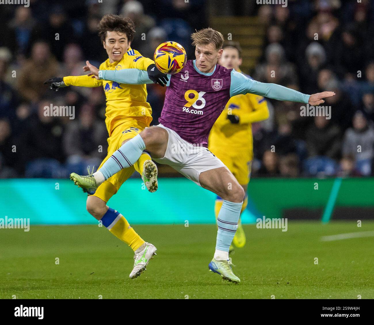 27th January 2025; Turf Moor, Burnley, Lancashire, England; EFL
