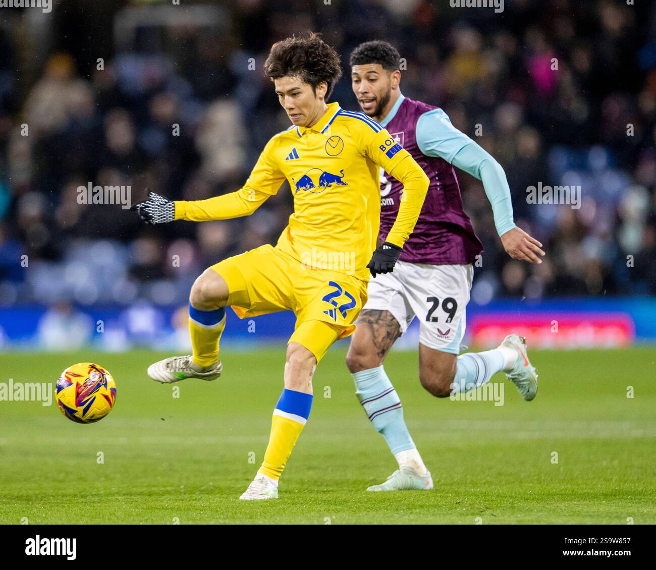 27th January 2025; Turf Moor, Burnley, Lancashire, England; EFL