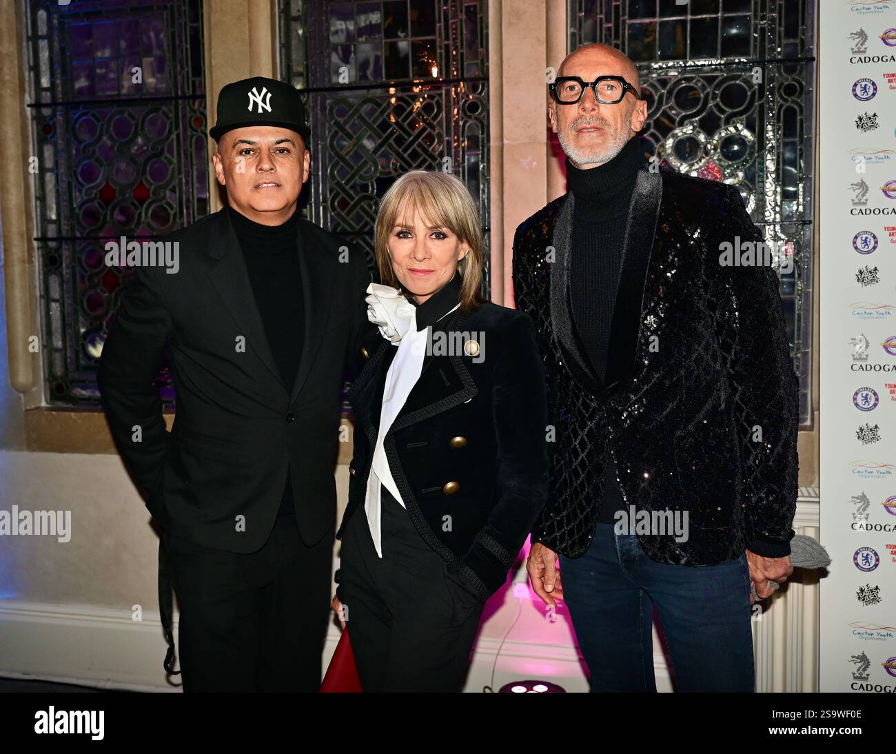 LONDON, UK. 26th Jan, 2025. Steward, Karen Milllen, Stefano Pasianot attends A Day in Your Life Awards held by 'Day in Your Life' is a community-minded project at Cadogan Hall, in London, England. (Photo by 李世惠/See Li/Picture Capital) Credit: See Li/Picture Capital/Alamy Live News Stock Photo