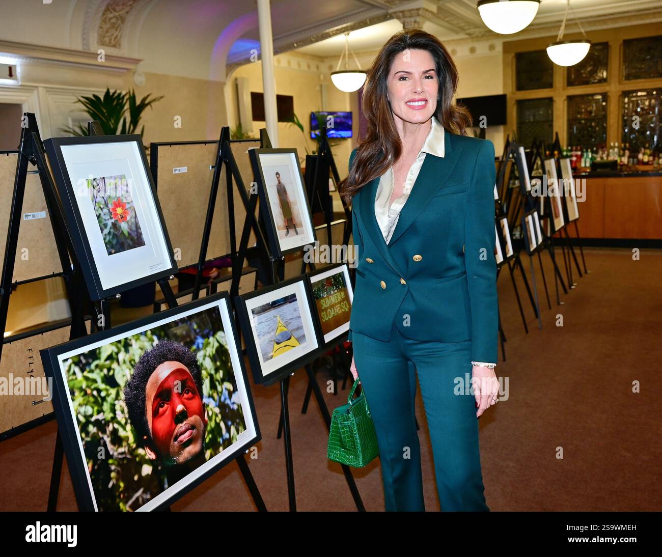 LONDON, UK. 26th Jan, 2025. Christina Estrada is a Former supermodel attended A Day in Your Life Awards held by 'Day in Your Life' is a community-minded project at Cadogan Hall, in London, England. (Photo by 李世惠/See Li/Picture Capital) Credit: See Li/Picture Capital/Alamy Live News Stock Photo