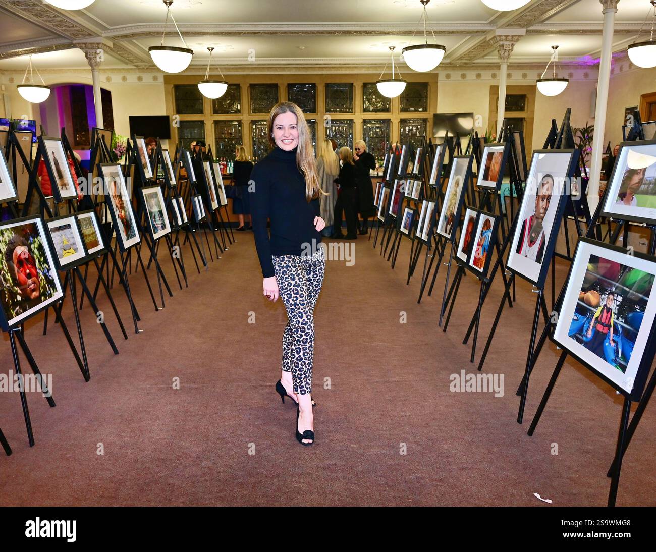 LONDON, UK. 26th Jan, 2025. Michelle van Tulder attended A Day in Your Life Awards held by 'Day in Your Life' is a community-minded project at Cadogan Hall, in London, England. (Photo by 李世惠/See Li/Picture Capital) Credit: See Li/Picture Capital/Alamy Live News Stock Photo