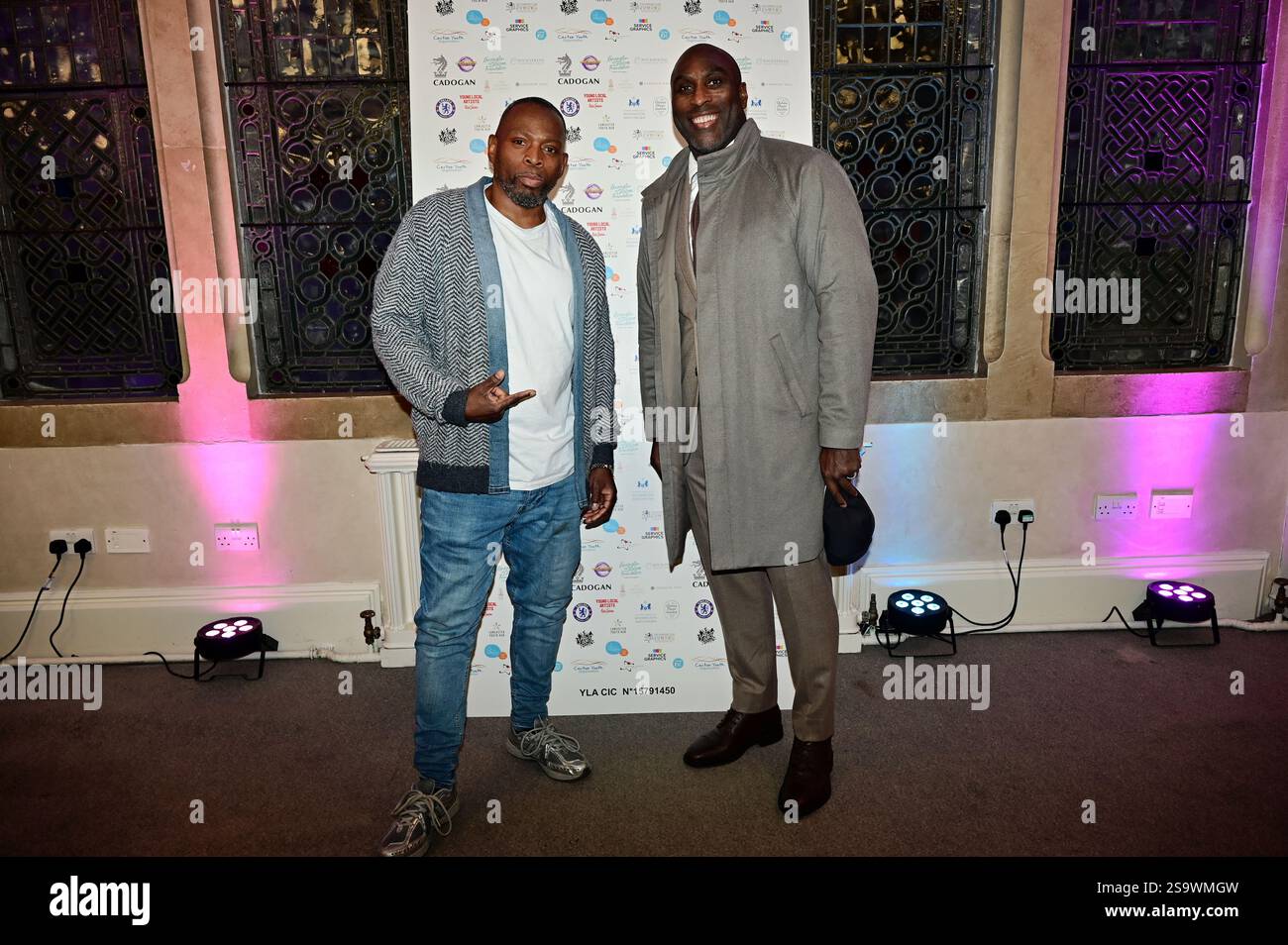 LONDON, UK. 26th Jan, 2025. Sol Campbell attended A Day in Your Life Awards held by 'Day in Your Life' is a community-minded project at Cadogan Hall, in London, England. (Photo by 李世惠/See Li/Picture Capital) Credit: See Li/Picture Capital/Alamy Live News Stock Photo