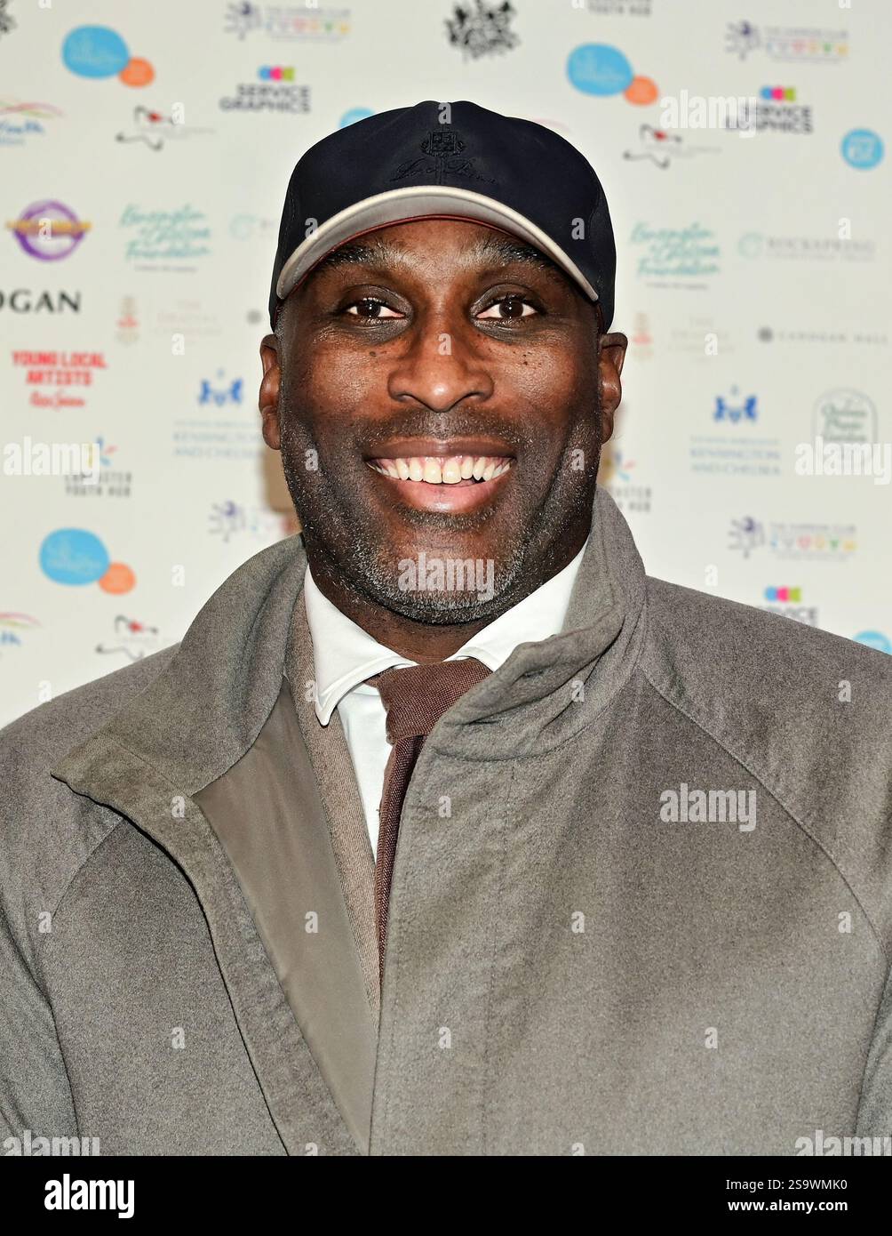 LONDON, UK. 26th Jan, 2025. Sol Campbell attended A Day in Your Life Awards held by 'Day in Your Life' is a community-minded project at Cadogan Hall, in London, England. (Photo by 李世惠/See Li/Picture Capital) Credit: See Li/Picture Capital/Alamy Live News Stock Photo
