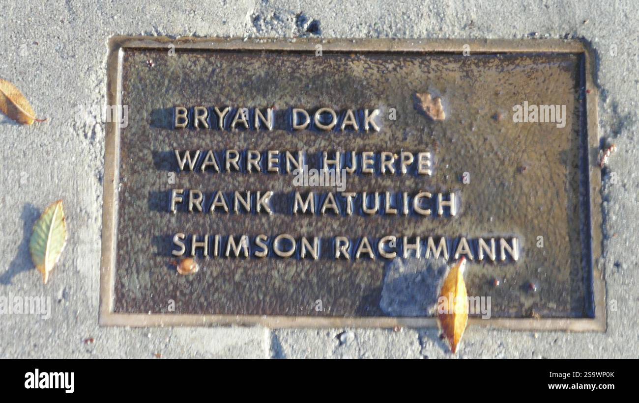 West Hollywood, California, USA 26th January 2025 Bryan Doak Memorial ...