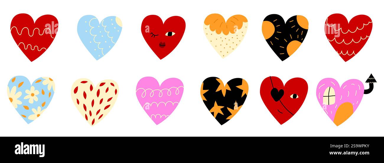 Simple valentines day greeting Stock Vector Images - Alamy
