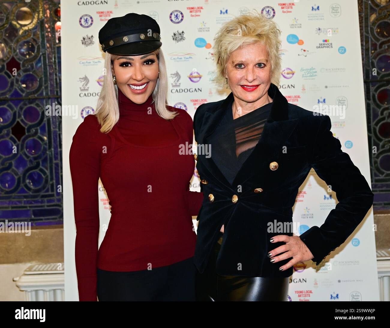 LONDON, UK. 26th Jan, 2025. Chaly DN, Alison Jackson attends A Day in Your Life Awards held by 'Day in Your Life' is a community-minded project at Cadogan Hall, in London, England. (Photo by 李世惠/See Li/Picture Capital) Credit: See Li/Picture Capital/Alamy Live News Stock Photo