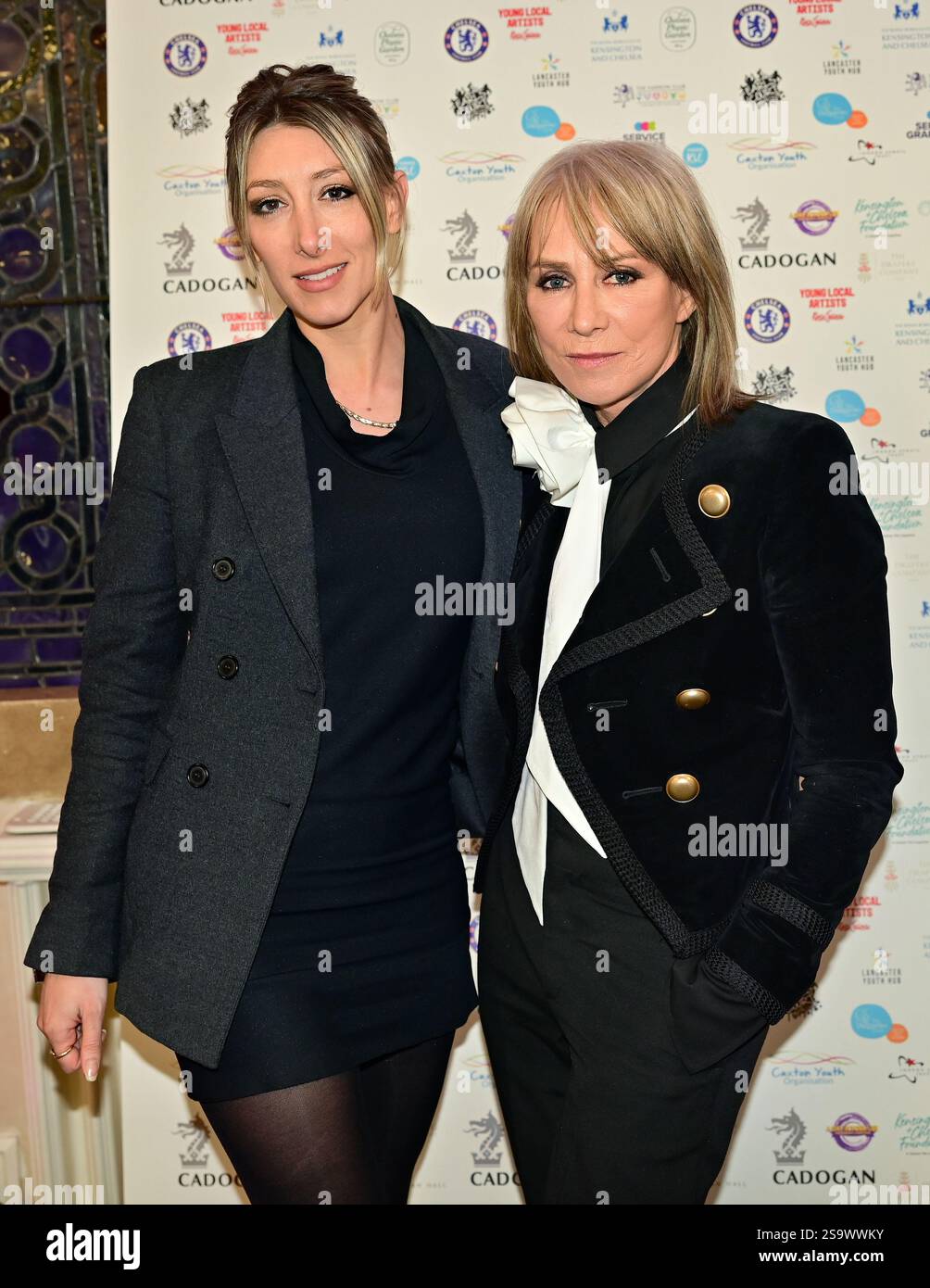 LONDON, UK. 26th Jan, 2025. Karen Milllen, Jordan Stanford attended A Day in Your Life Awards held by 'Day in Your Life' is a community-minded project at Cadogan Hall, in London, England. (Photo by 李世惠/See Li/Picture Capital) Credit: See Li/Picture Capital/Alamy Live News Stock Photo