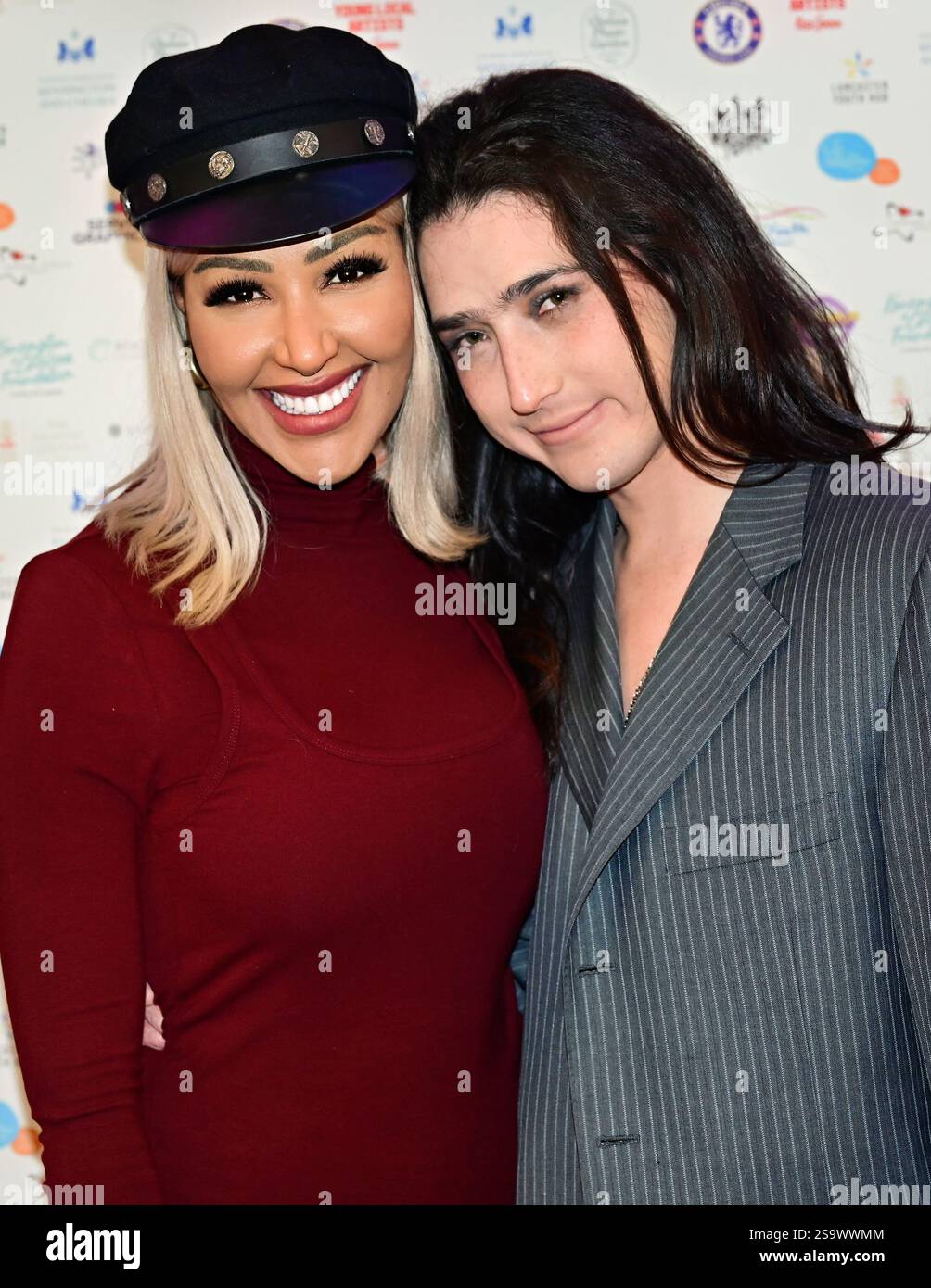 LONDON, UK. 26th Jan, 2025. Chaly DN, Giordano Fabriano attended A Day in Your Life Awards held by 'Day in Your Life' is a community-minded project at Cadogan Hall, in London, England. (Photo by 李世惠/See Li/Picture Capital) Credit: See Li/Picture Capital/Alamy Live News Stock Photo