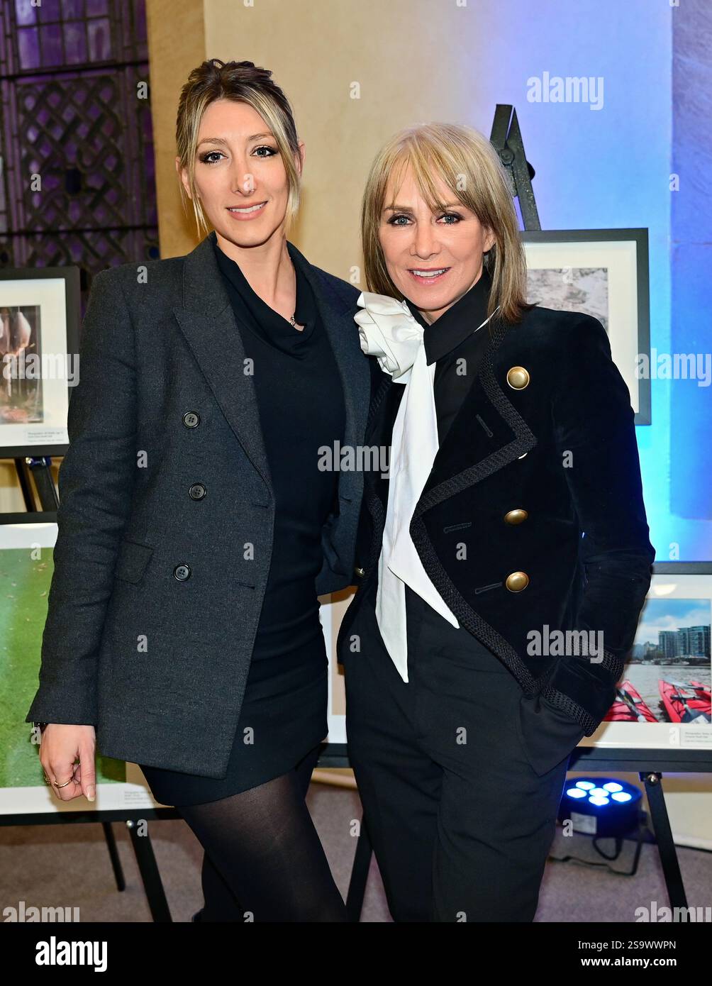 LONDON, UK. 26th Jan, 2025. Karen Milllen, Jordan Stanford attended A Day in Your Life Awards held by 'Day in Your Life' is a community-minded project at Cadogan Hall, in London, England. (Photo by 李世惠/See Li/Picture Capital) Credit: See Li/Picture Capital/Alamy Live News Stock Photo