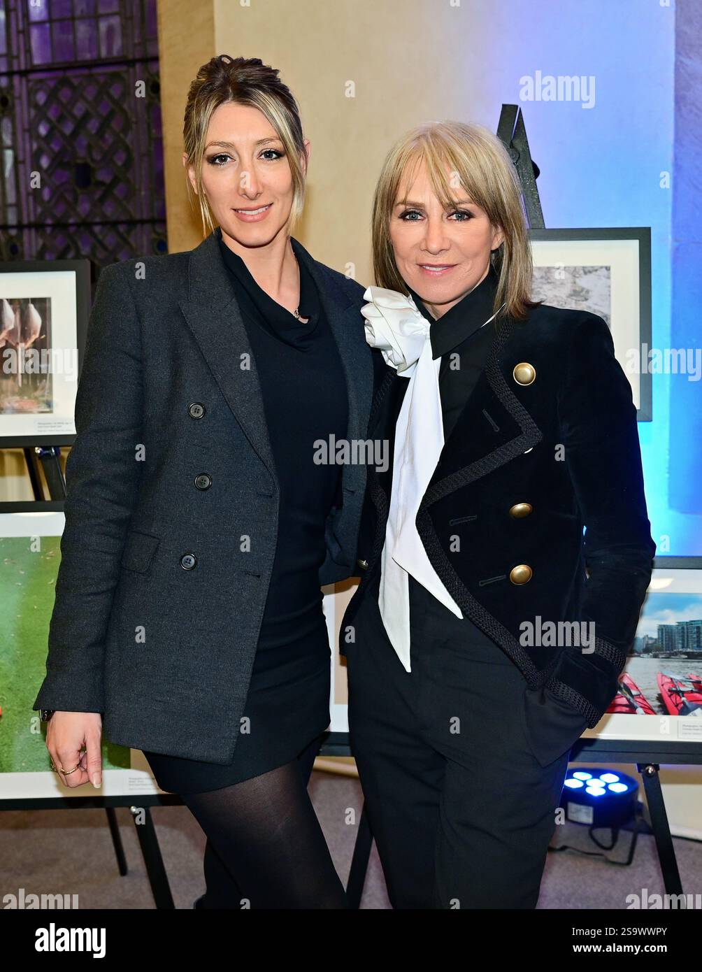 LONDON, UK. 26th Jan, 2025. Karen Milllen, Jordan Stanford attended A Day in Your Life Awards held by 'Day in Your Life' is a community-minded project at Cadogan Hall, in London, England. (Photo by 李世惠/See Li/Picture Capital) Credit: See Li/Picture Capital/Alamy Live News Stock Photo