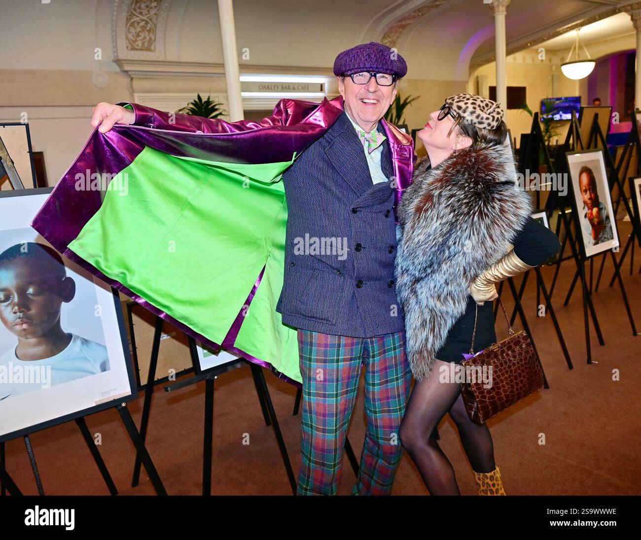 LONDON, UK. 26th Jan, 2025. Robin Wight, Countess Paola von Csaky attended A Day in Your Life Awards held by 'Day in Your Life' is a community-minded project at Cadogan Hall, in London, England. (Photo by 李世惠/See Li/Picture Capital) Credit: See Li/Picture Capital/Alamy Live News Stock Photo