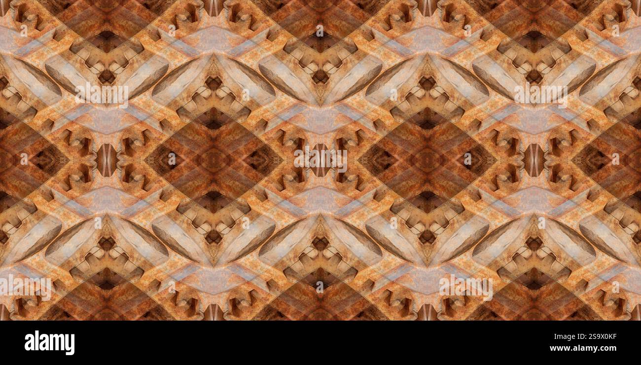 Rusted metal abstract. Stock Photo