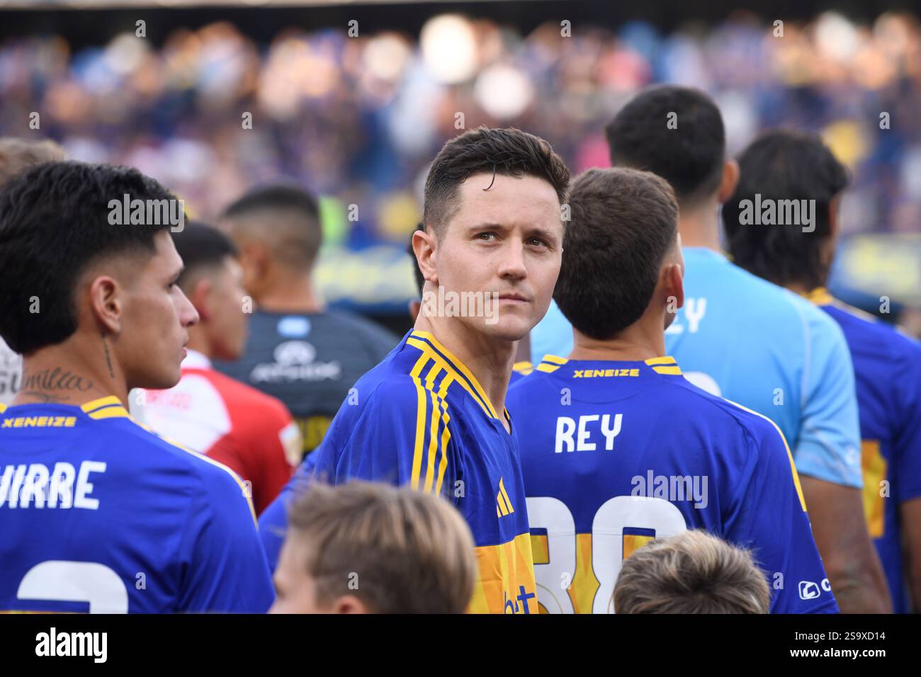 BUENOS AIRES, ARGENTINA - JANUARY 26: Ander Herrera of Boca Juniors