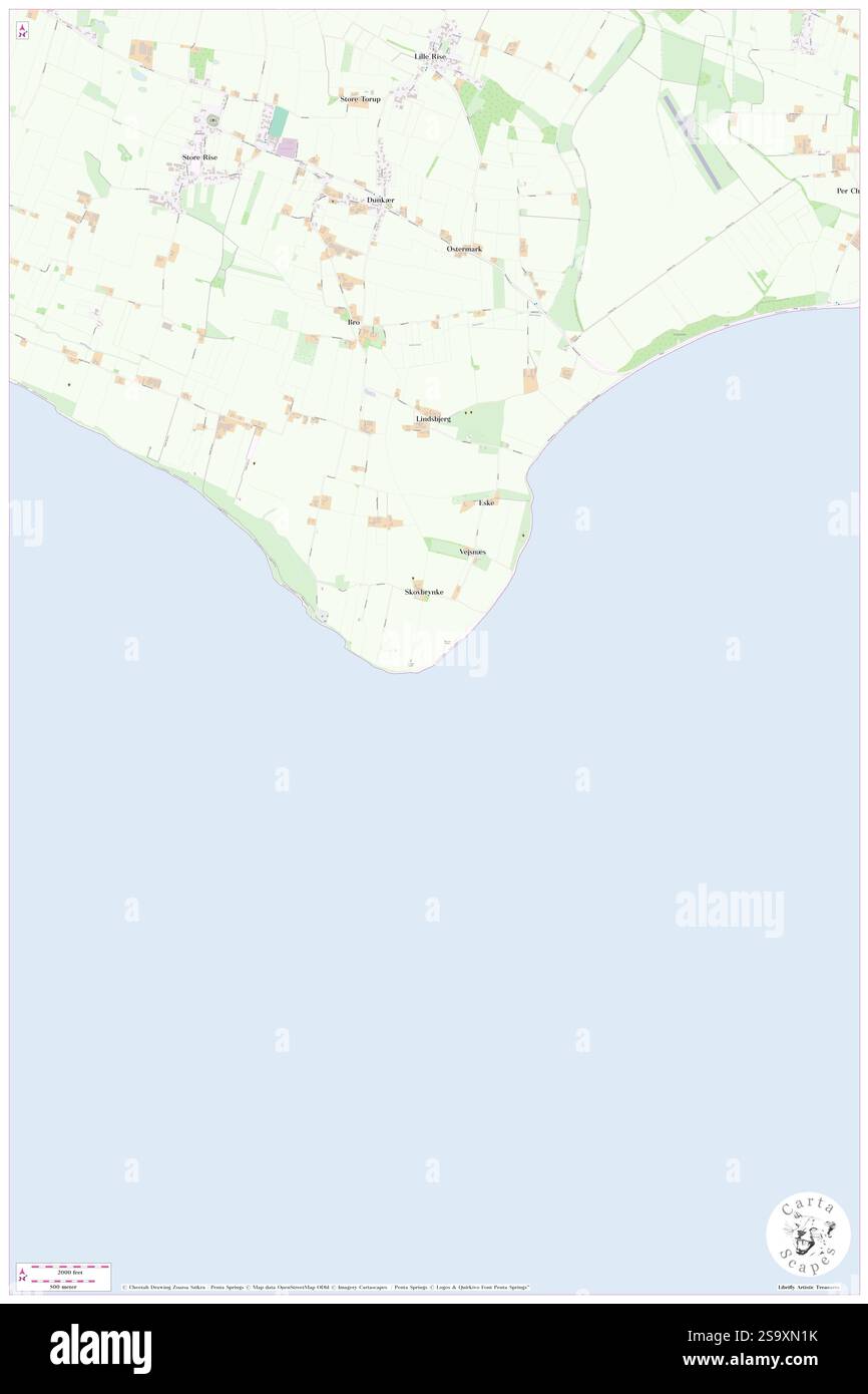 Vejsnaes Nakke, Ærø Kommune, DK, Denmark, South Denmark, N 54 49' 3 ...