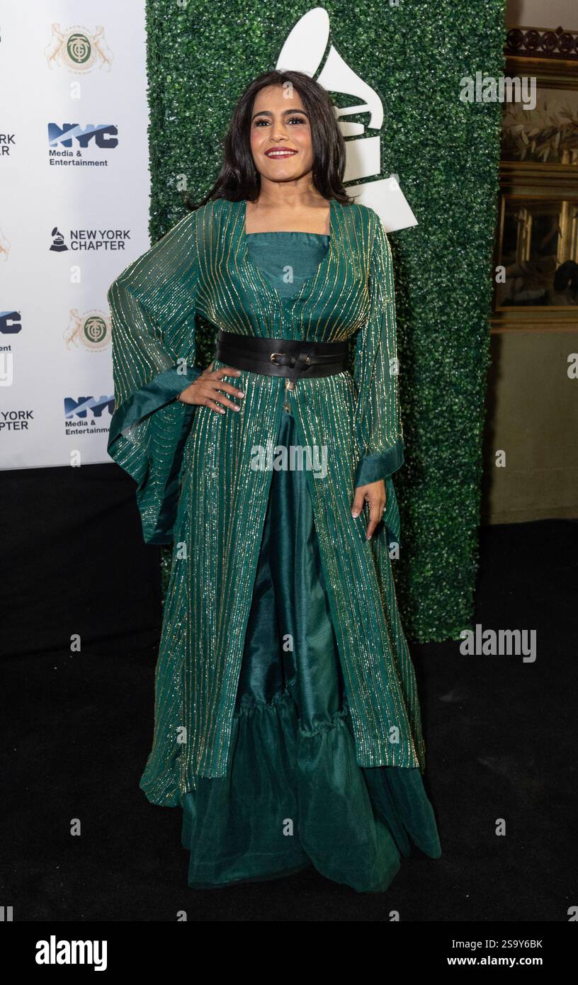 New York, NY, 27 January 2025: Falu attends Recording Academy New York ...