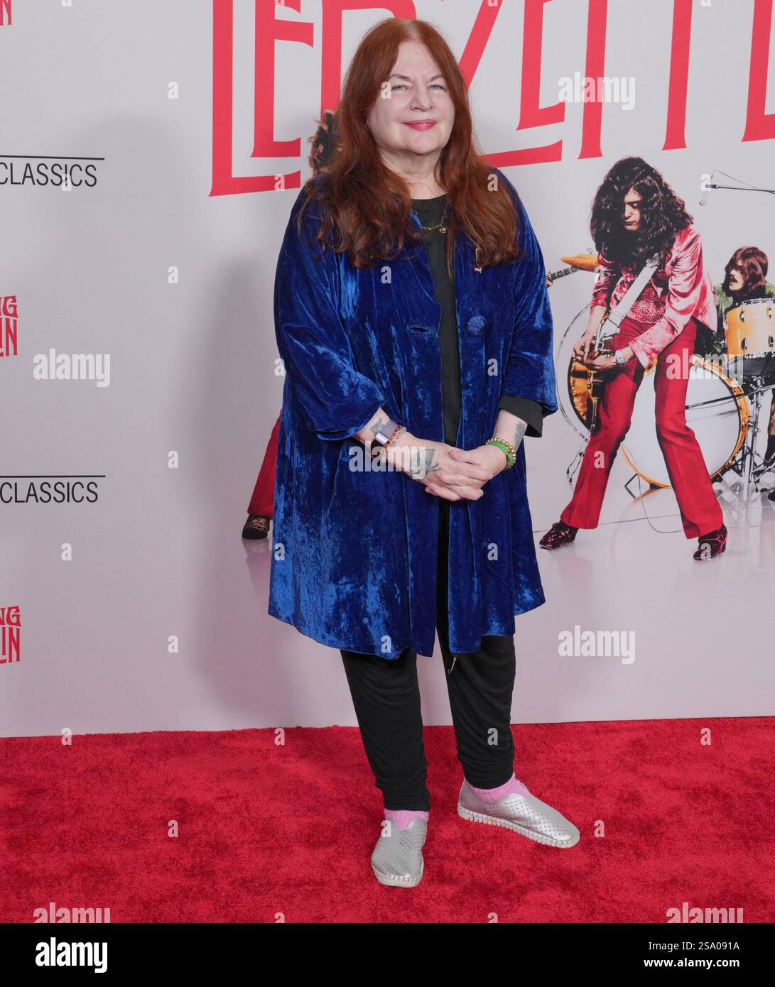 Allison Anders arrives at the BECOMING LED ZEPPELIN Los Angeles