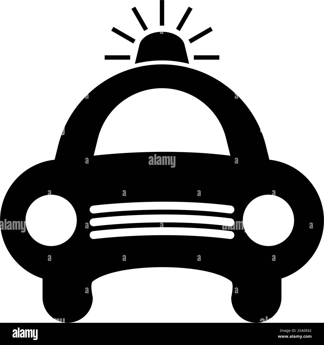 Police car design hi-res stock photography and images - Alamy