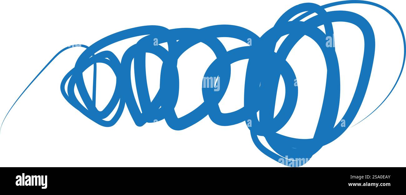 Scrible line art hand draw vector Stock Vector Image & Art - Alamy