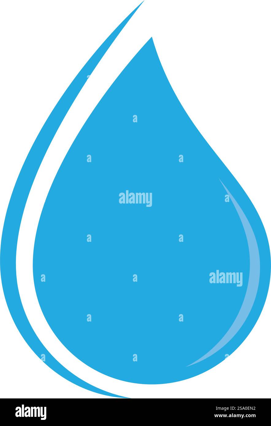 Water drop illustration logo vector design Stock Vector Image & Art - Alamy