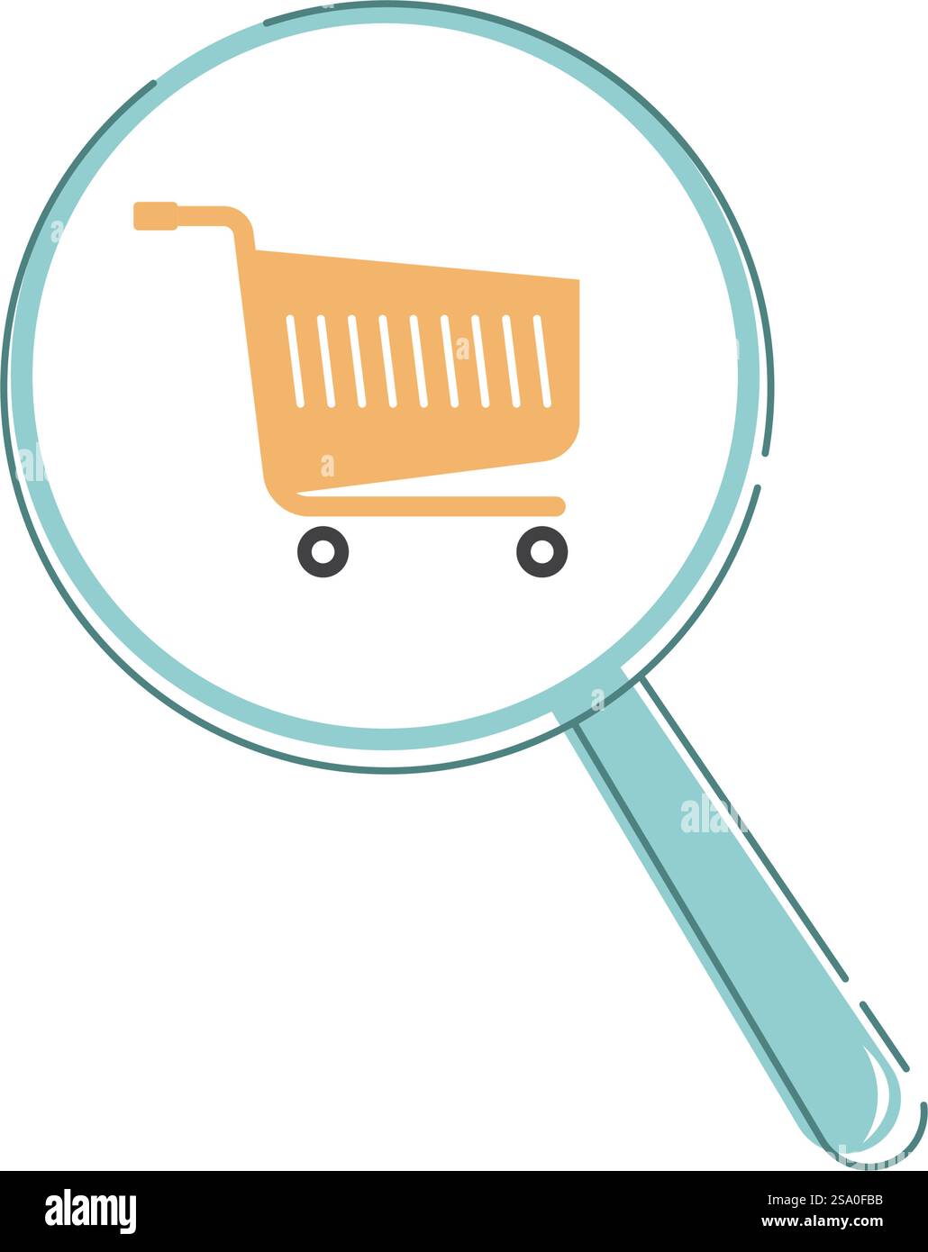 Marketing Business icon flat design Stock Vector