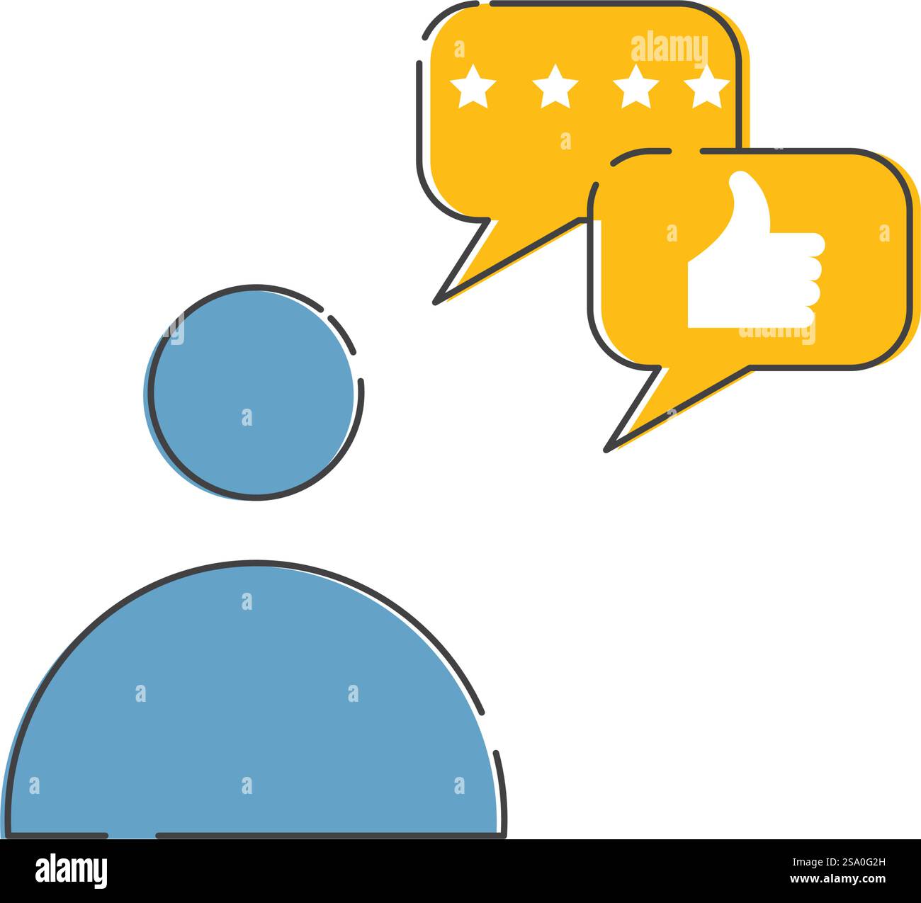 Marketing Business icon flat design Stock Vector