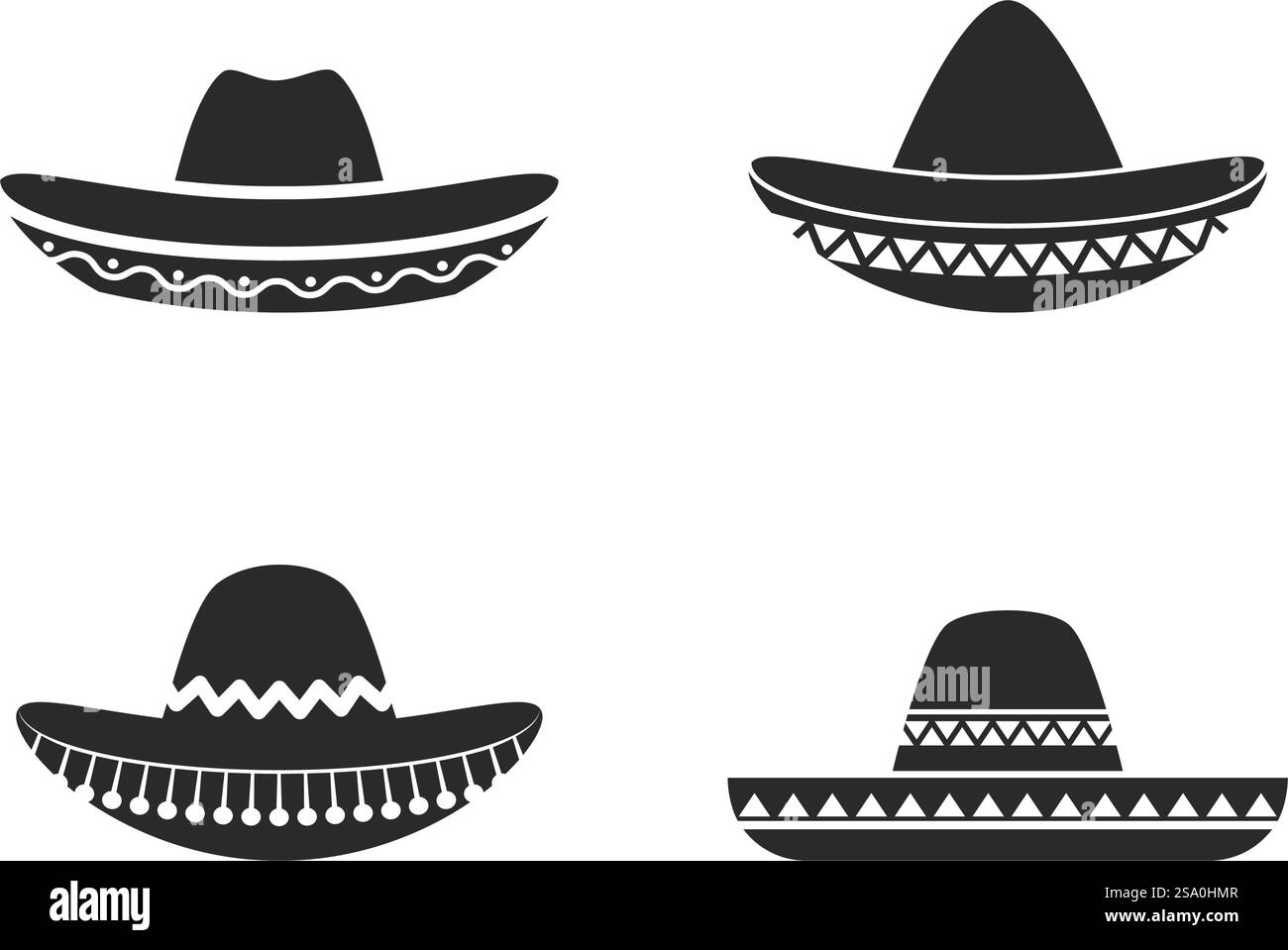 Mexican with sombrero Black and White Stock Photos \u0026 Images - Page 3 - Alamy, image size:1300x959