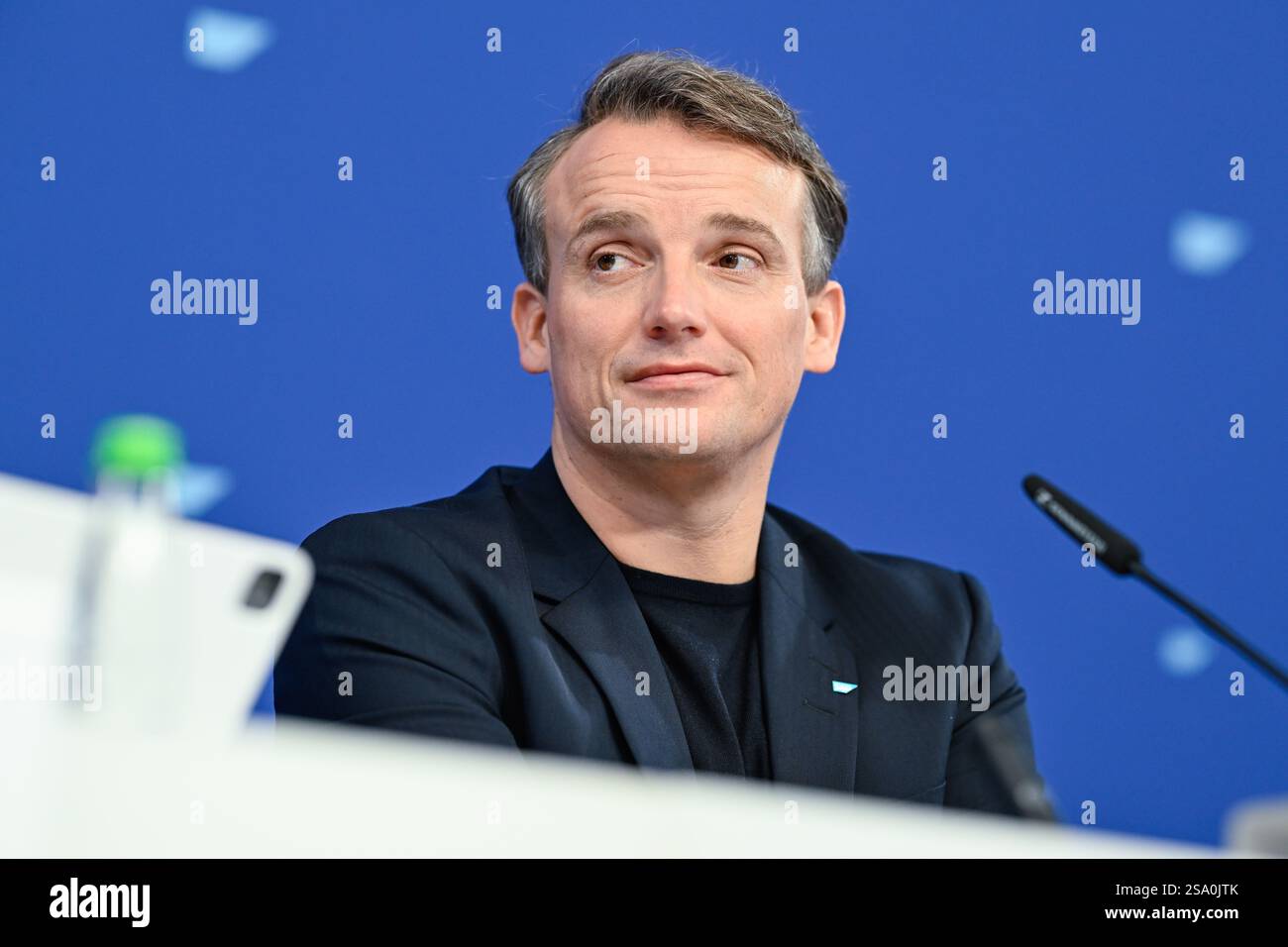 Walldorf, Germany. 28th Jan, 2025. Christian Klein, CEO of the software ...