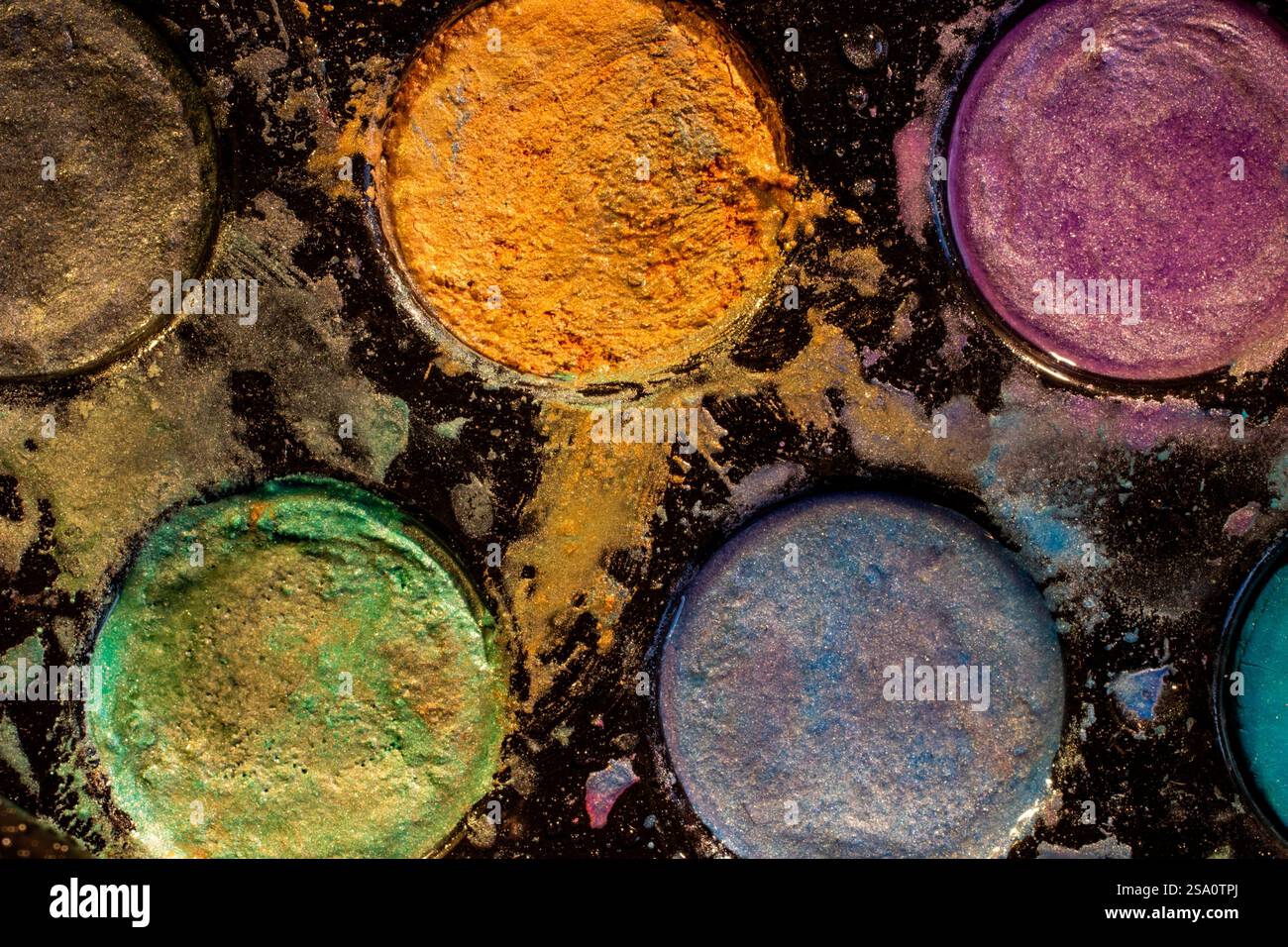 Paintbox Stock Photo