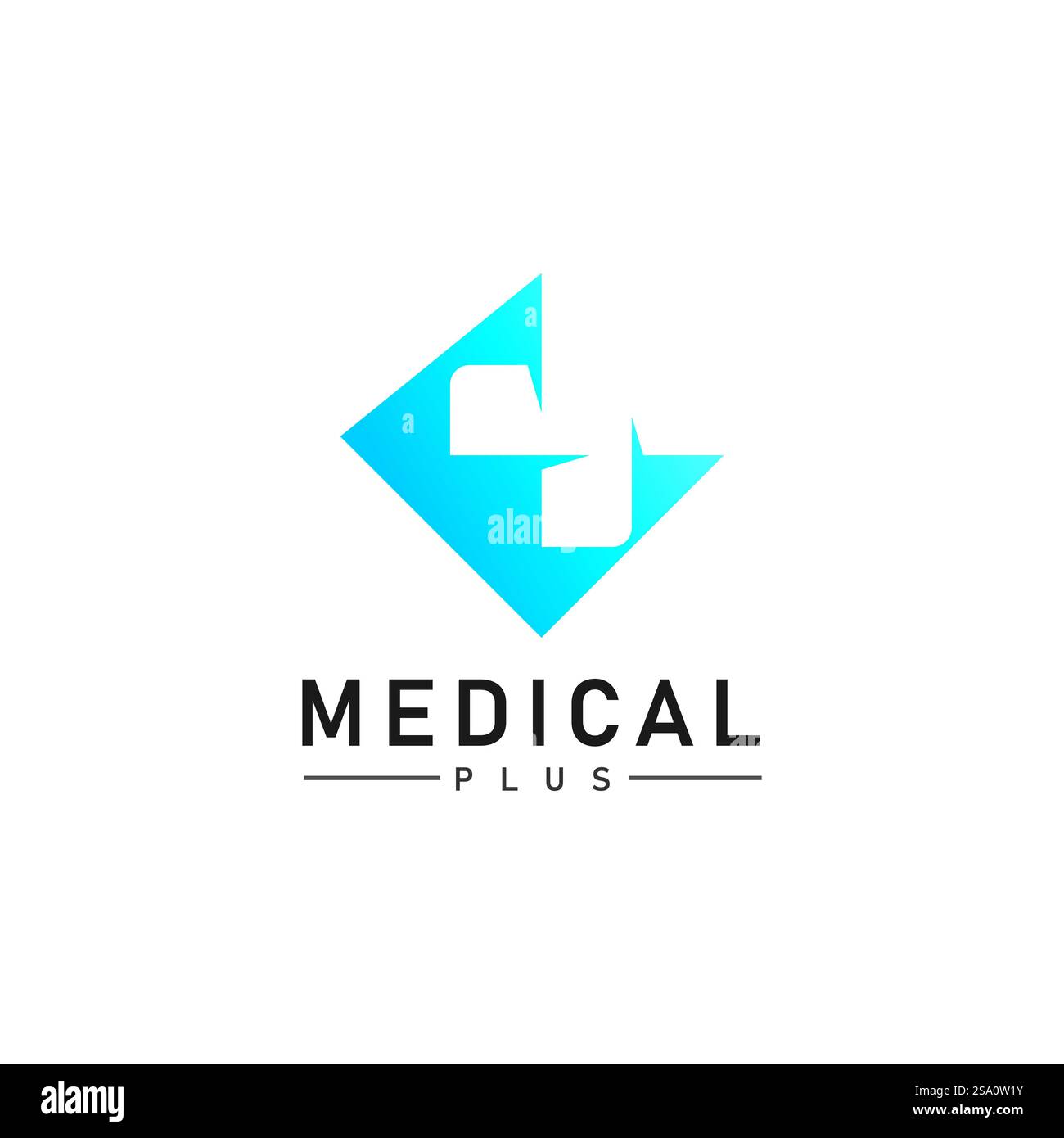 plus vector medical health template illustration icon Stock Vector ...