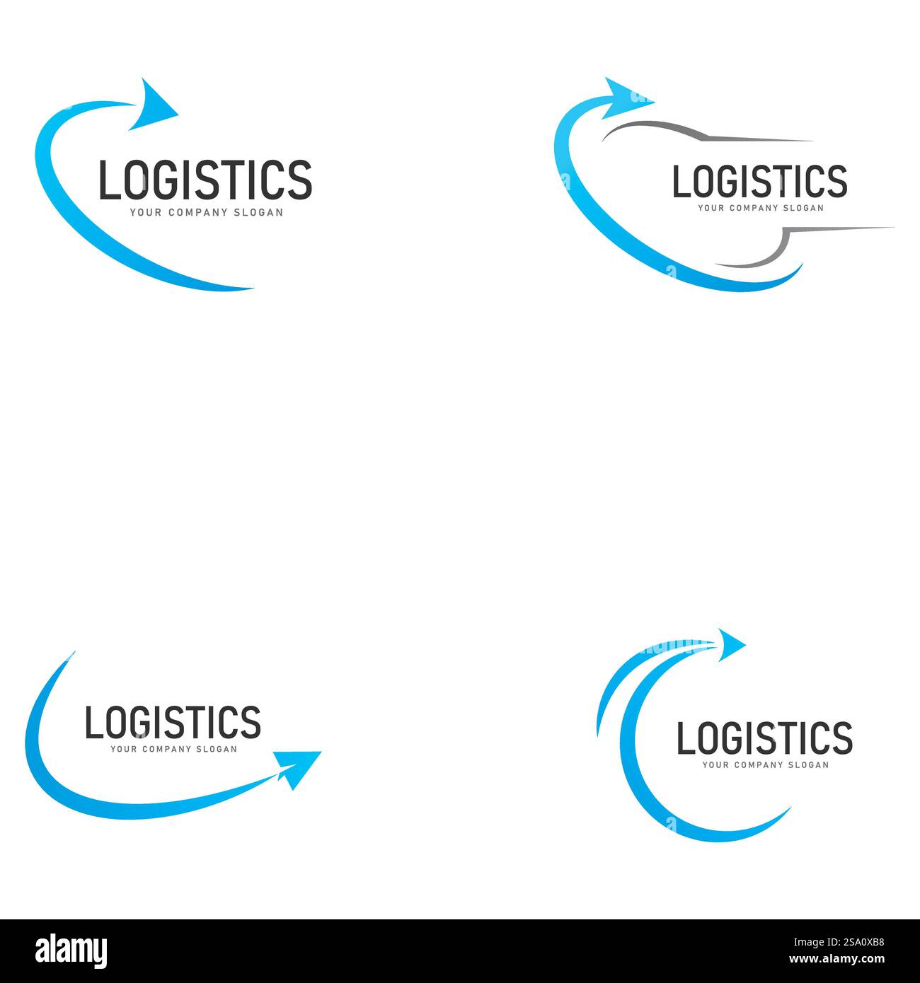 transport logistic logo of express arrow moving forward for courier ...