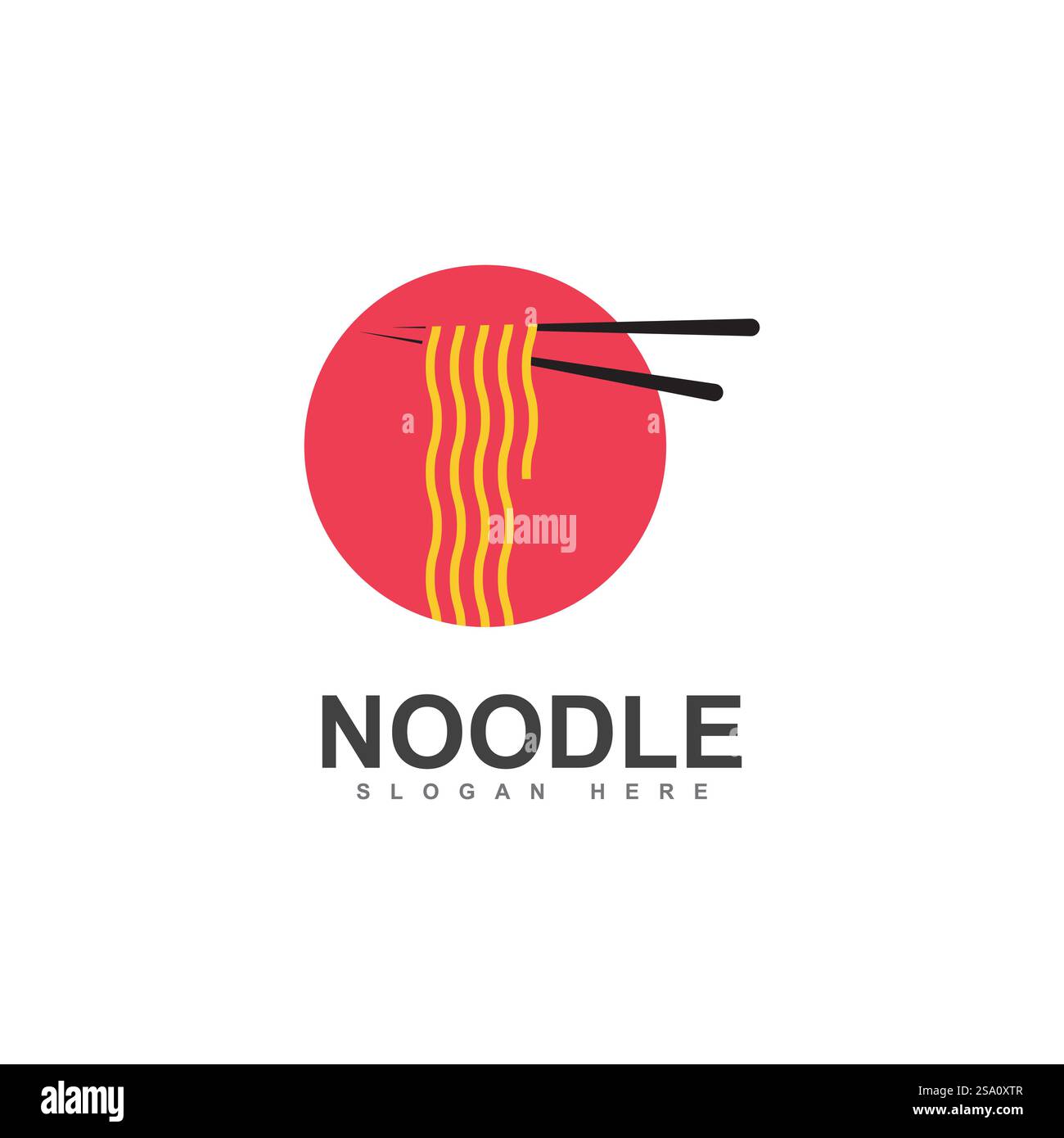 chinese noodle logo design icon template. japanese ramen vector ...