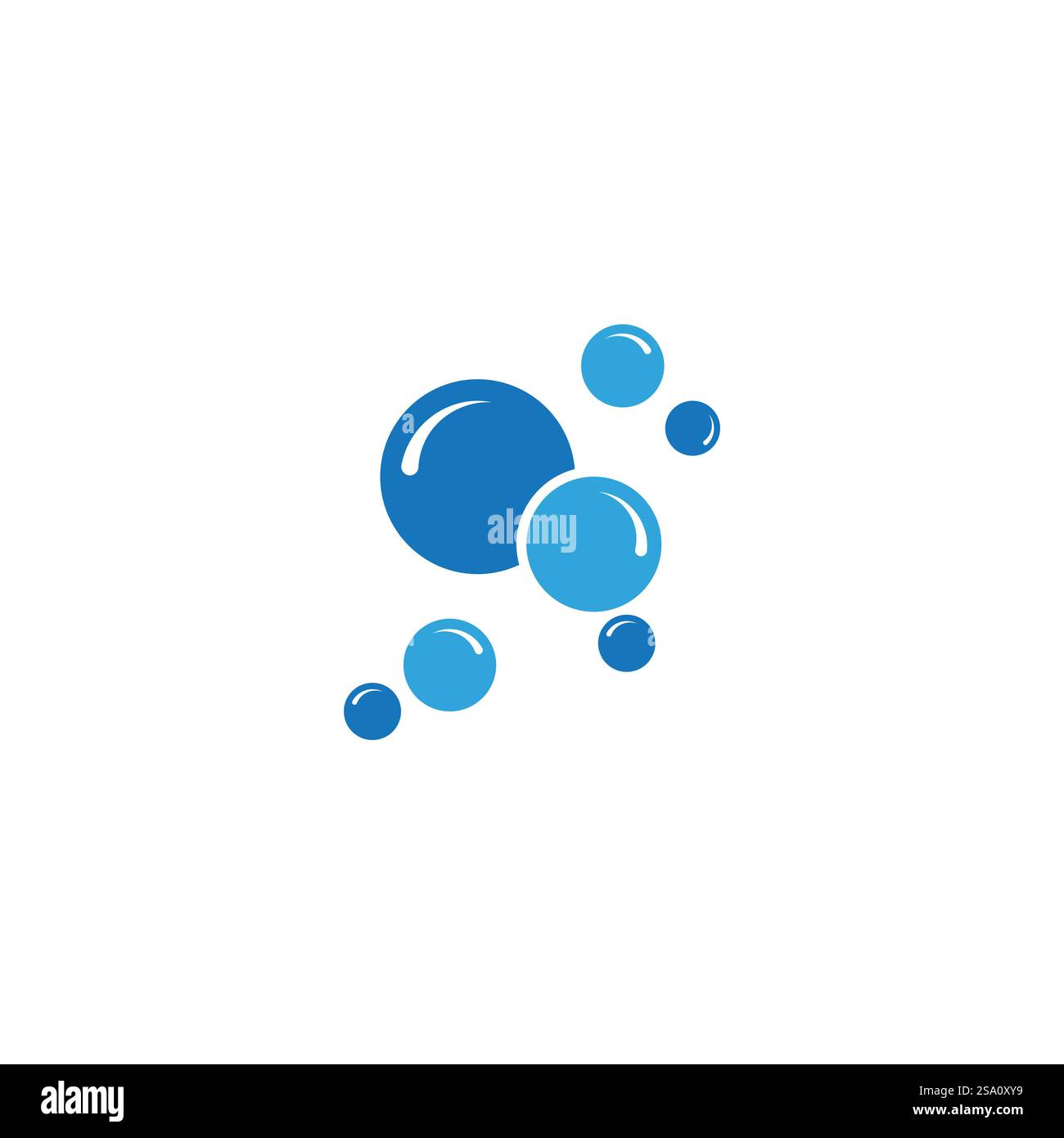 bubble icon vector illustration design template Stock Vector
