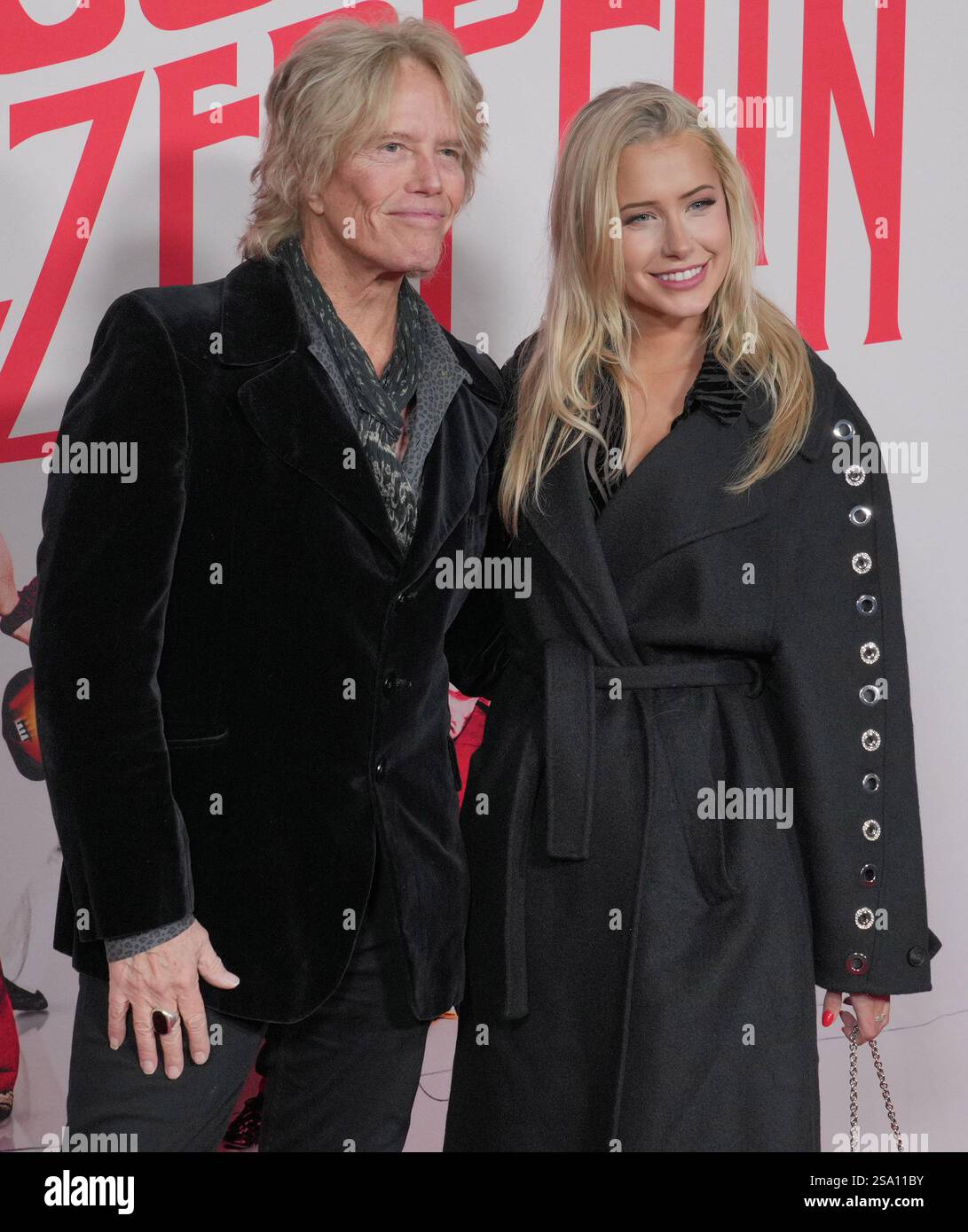 Steven Standefer Los Angeles, USA. 27th Jan, 2025. (L-R) Brian Ray and Alli Standefer at ...