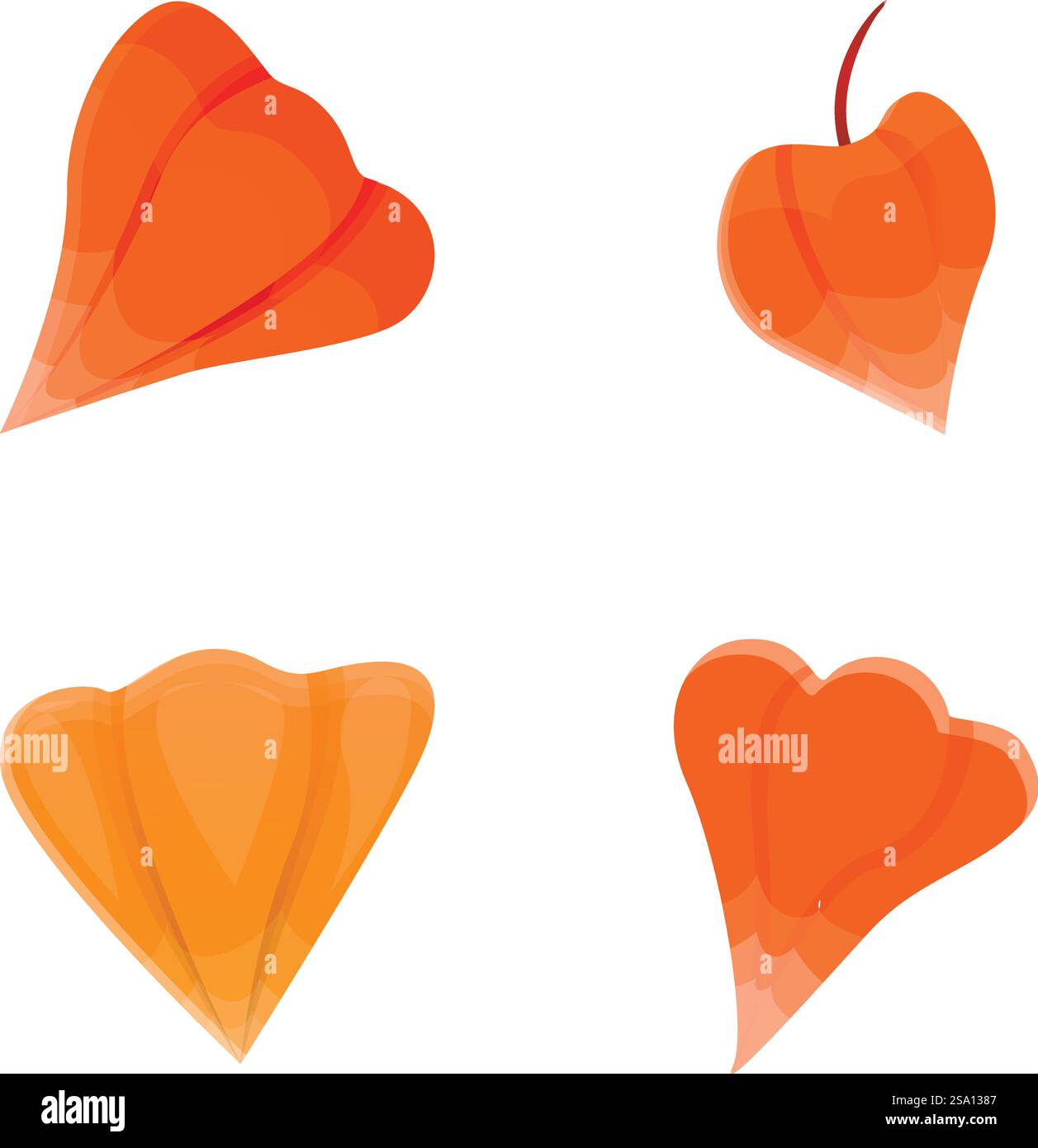 Chomphu fruit icons set cartoon vector. Southeast asian fruit. Healthy ...