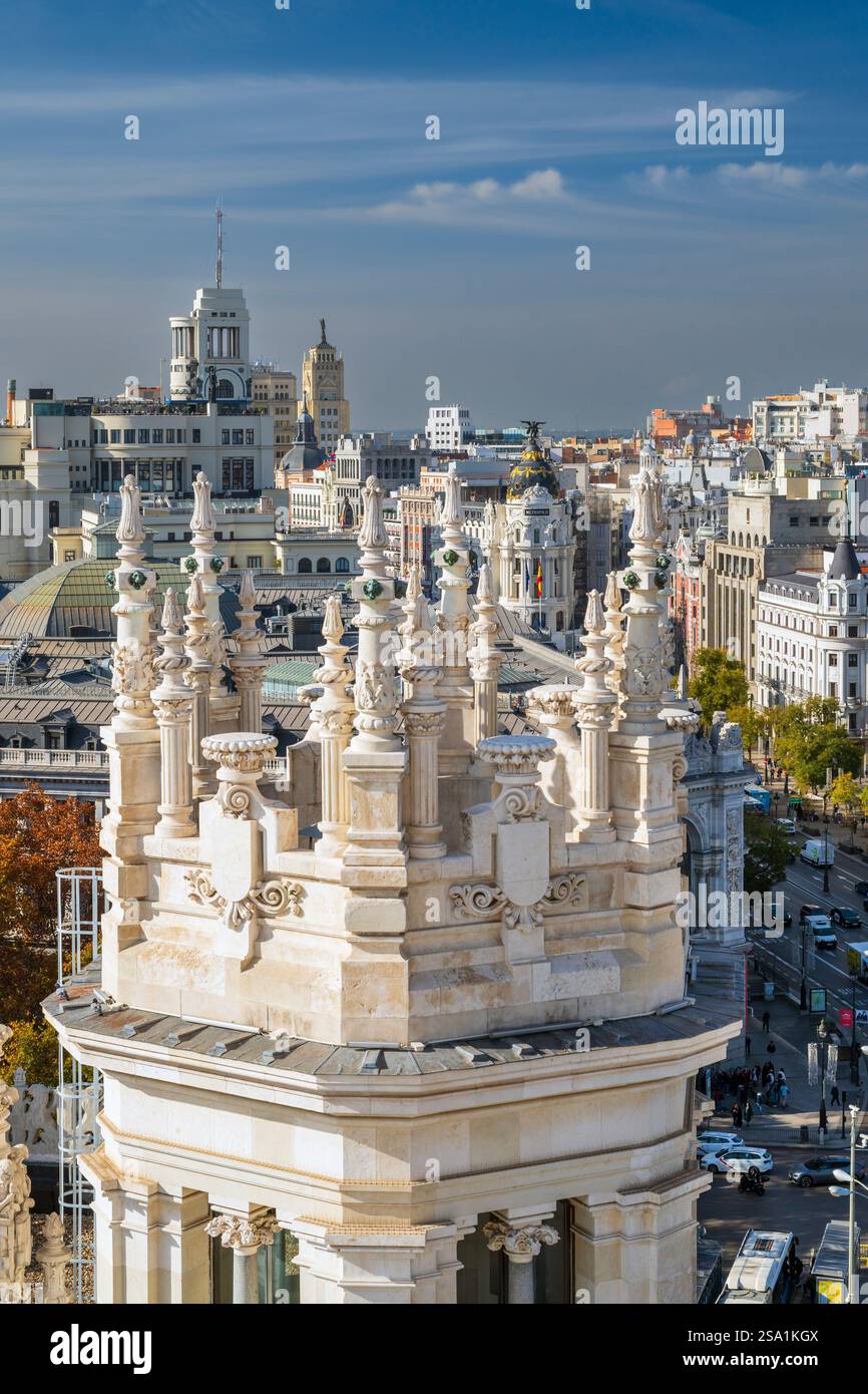 View downtown madrid hi-res stock photography and images - Alamy