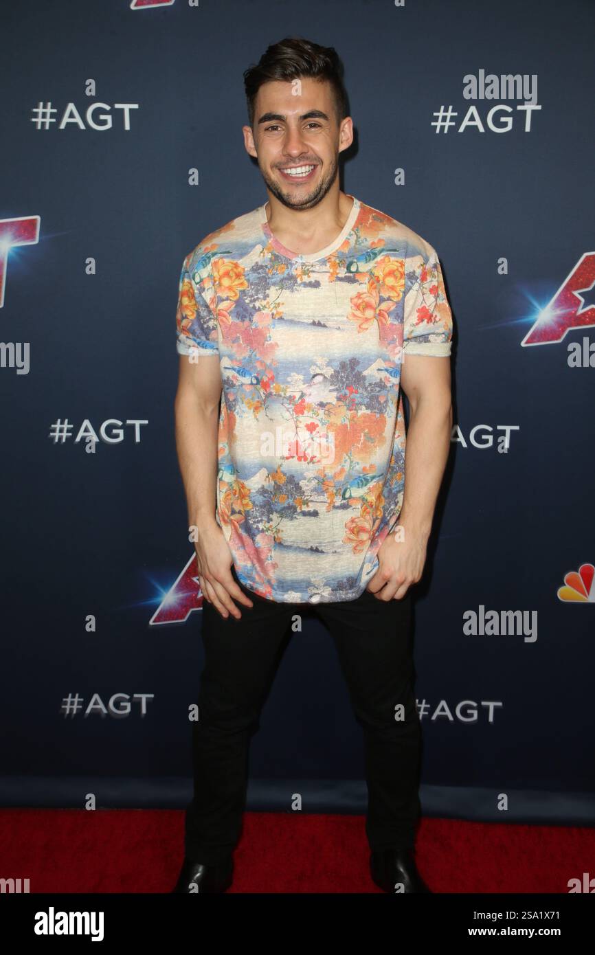 Dom Chambers at the 'America's Got Talent' TV show, Arrivals, Dolby ...