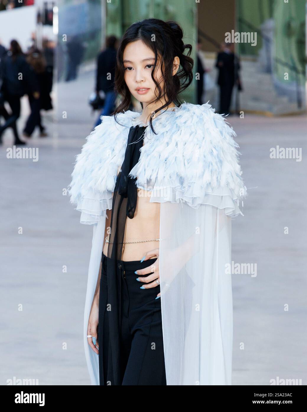 Jennie Spring Paris, Frankreich. 28th Jan, 2025. Jennie Kim attends CHANEL Haute ...