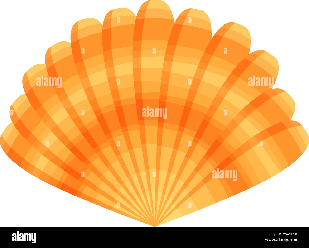 Colorful sea shell icon cartoon vector. Summer marine pearl. Water ...