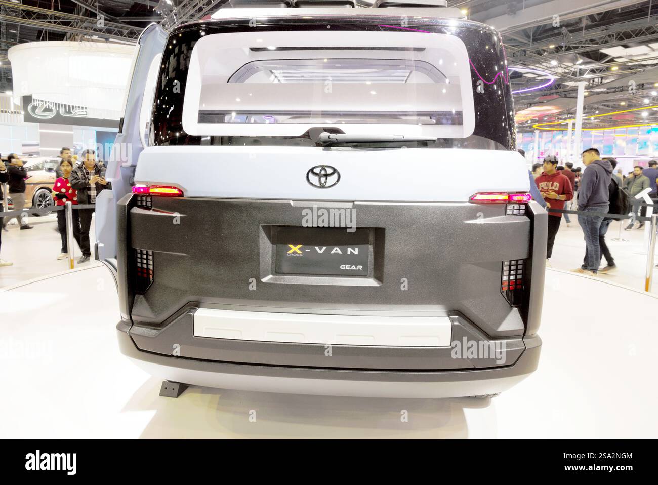 NEW DELHI - JANUARY 20, 2025: Toyota X-Van Gear Concept car is on ...