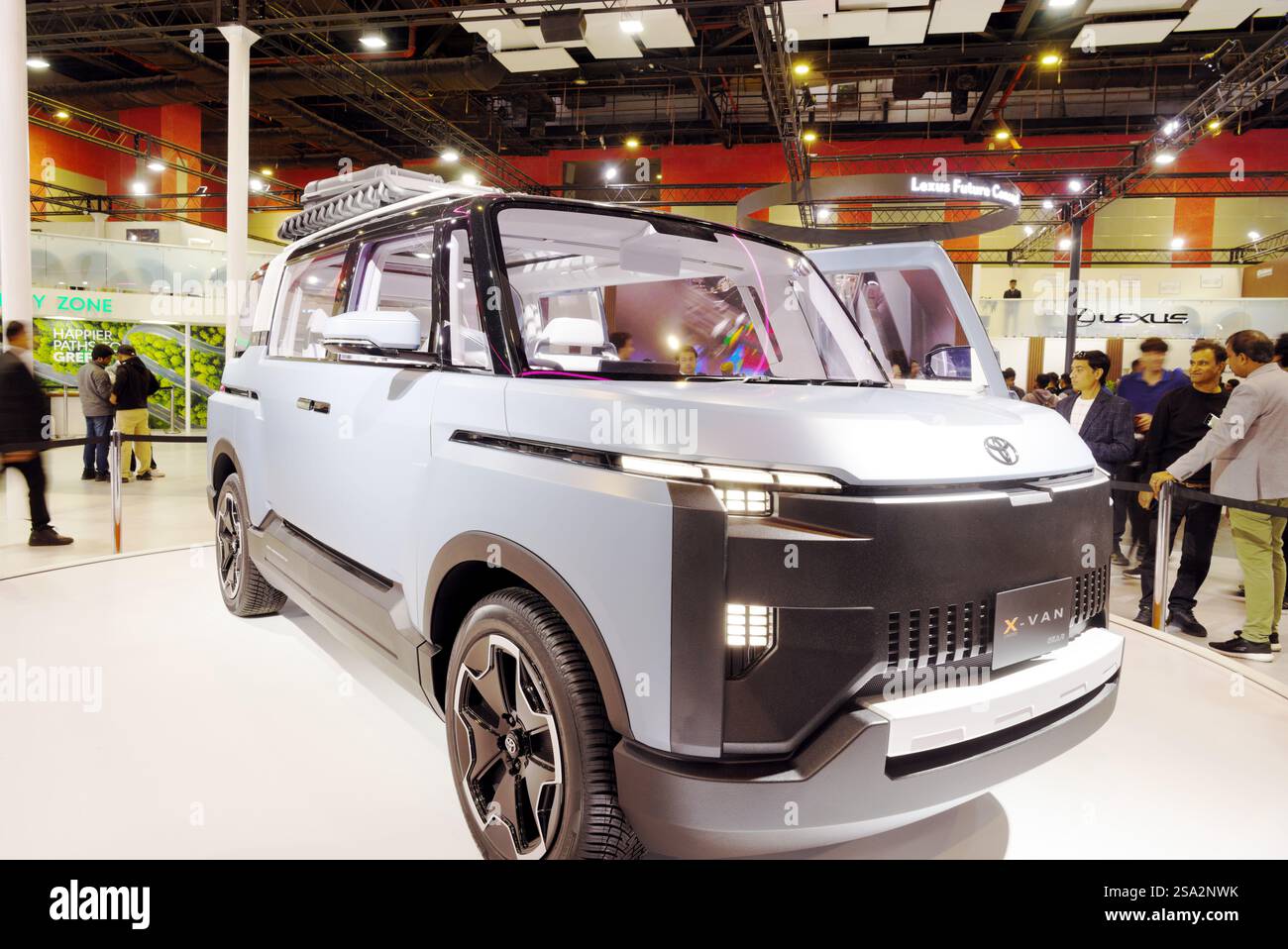 NEW DELHI - JANUARY 20, 2025: Toyota X-Van Gear Concept car is on ...